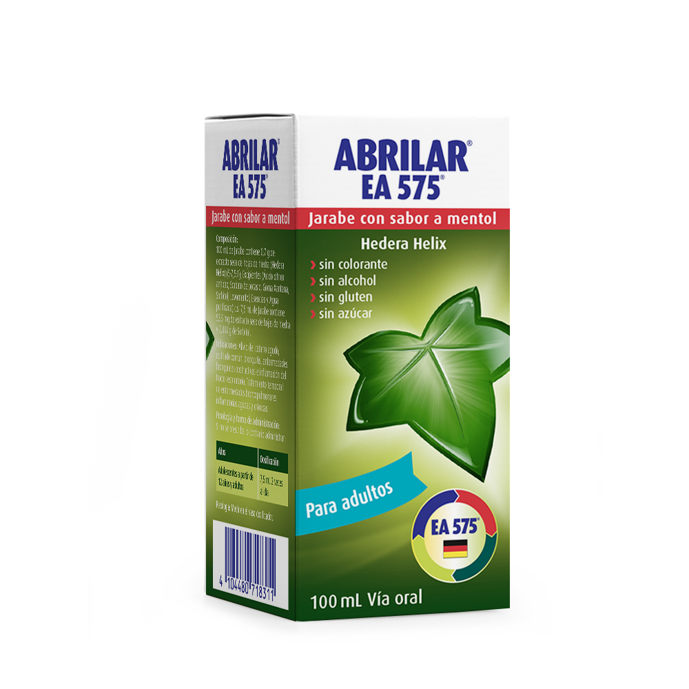 Abrilar EA 575 jarabe con sabor a mentol