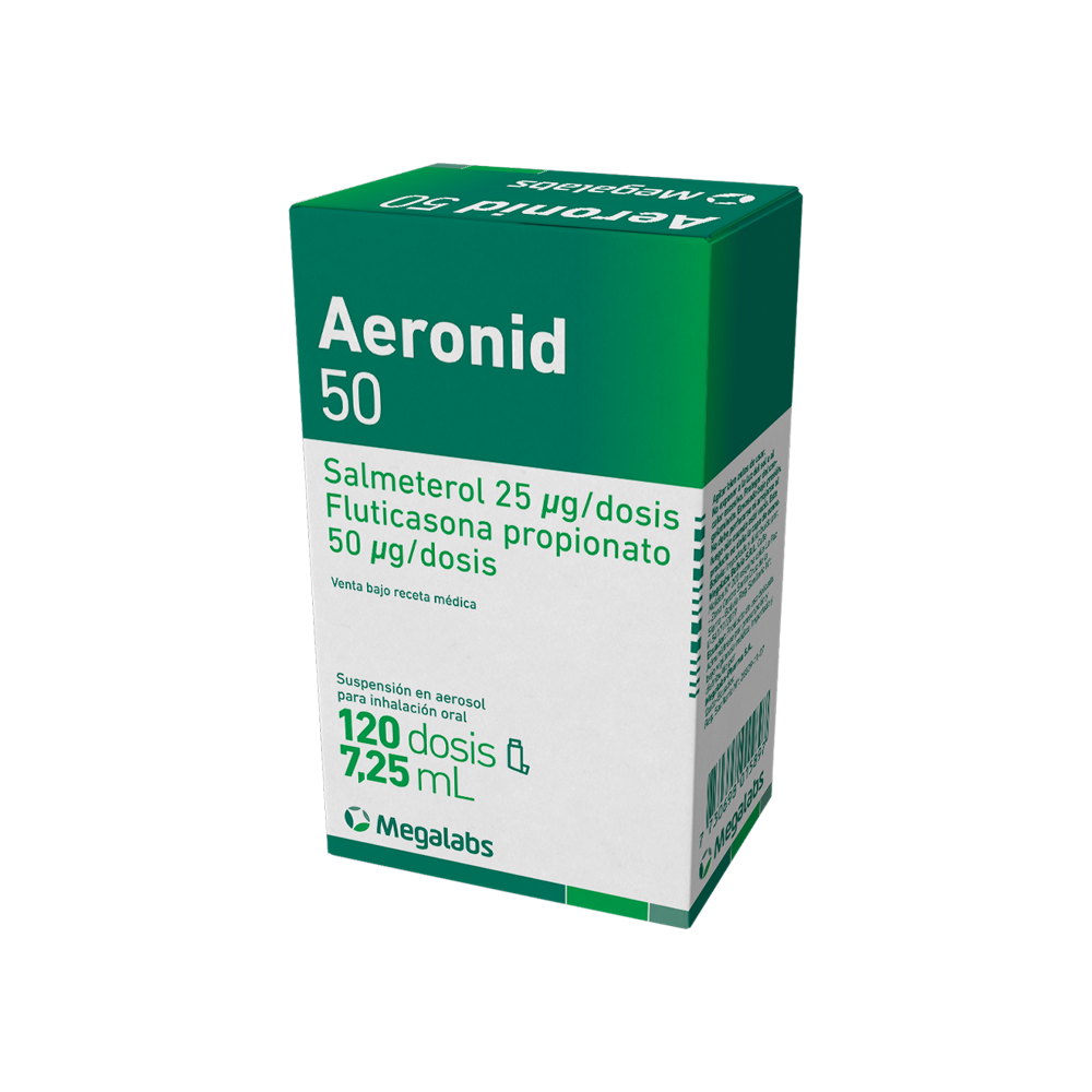 Aeronid 50 suspensión en aerosol