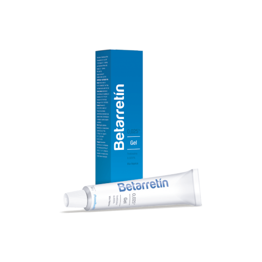 Betarretin 0,025% gel
