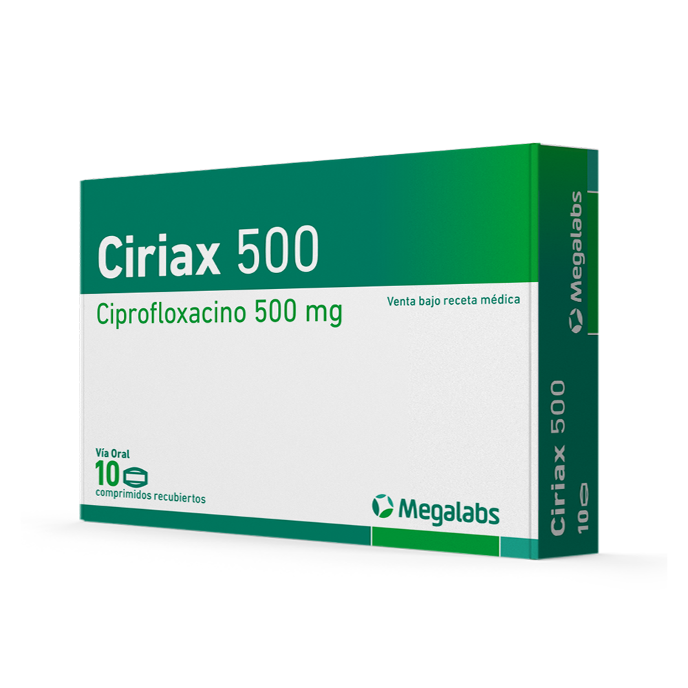 Ciriax 500 comprimidos recubiertos