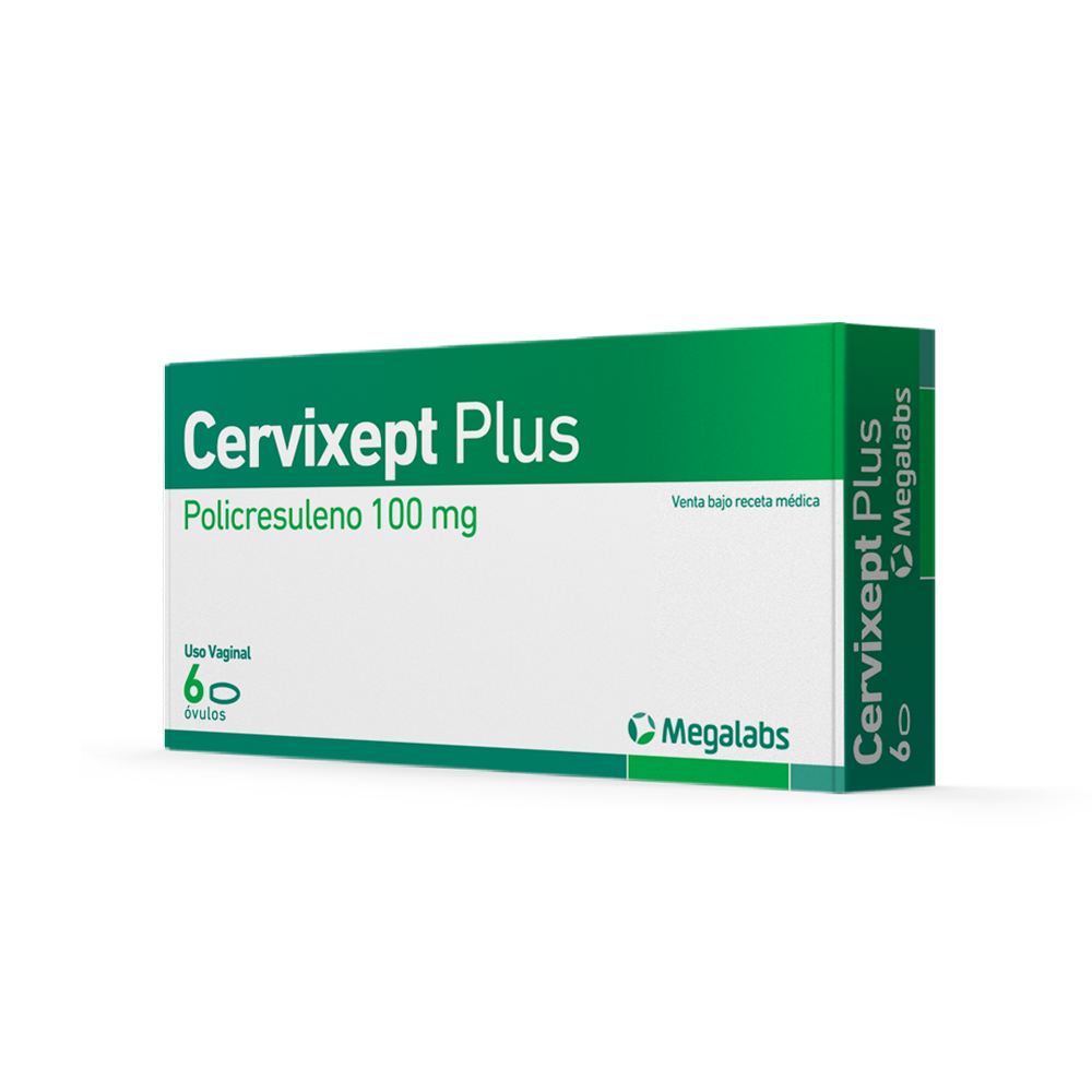 Cervixept Plus óvulos 100mg