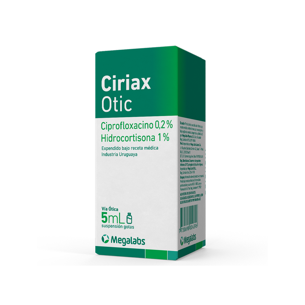 Ciriax Otic suspensión gotas