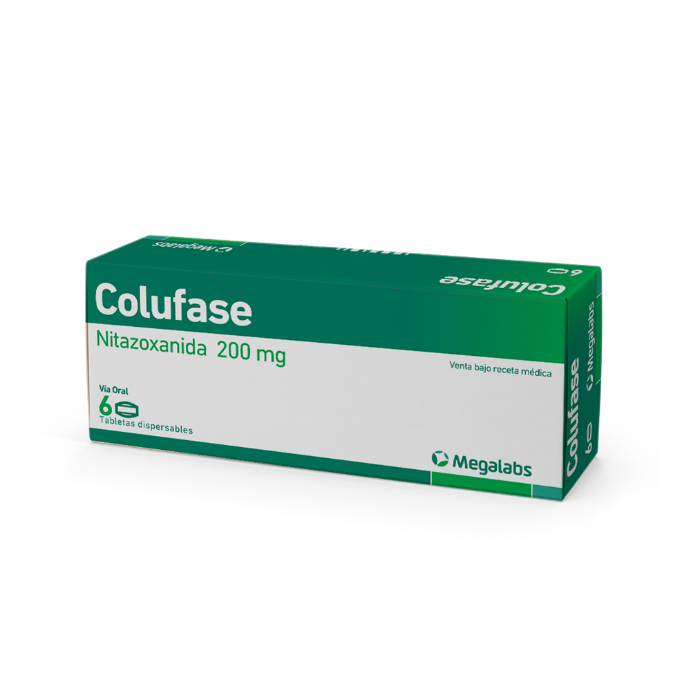 Colufase tabletas dispersables 200mg
