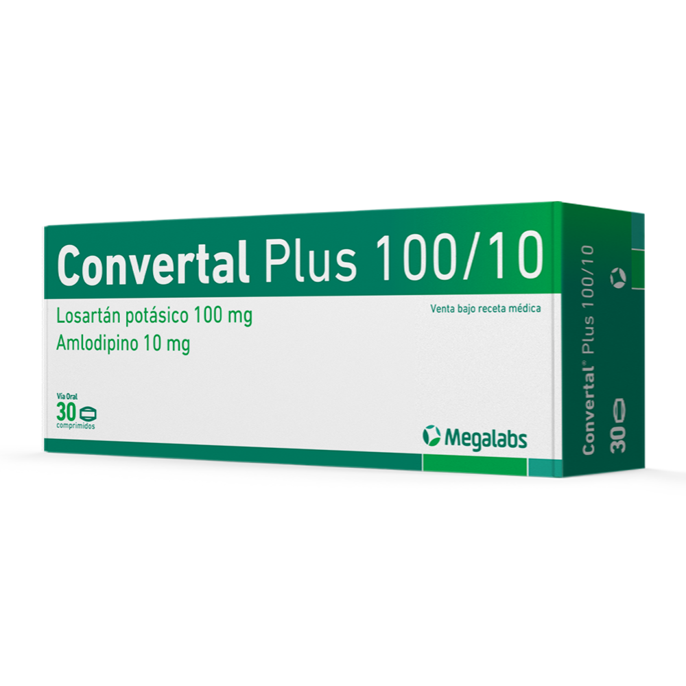 Convertal Plus 100/10 mg comprimidos