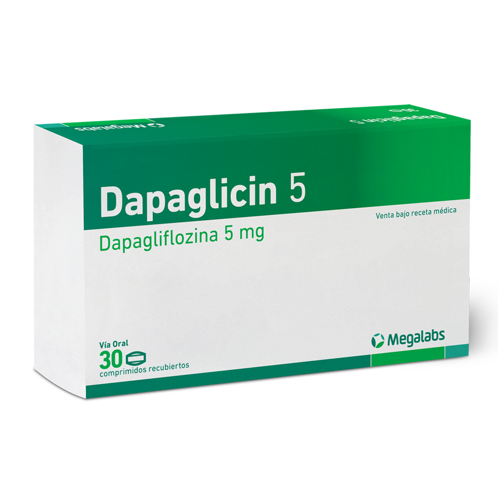 Dapaglicin 5 comprimidos recubiertos