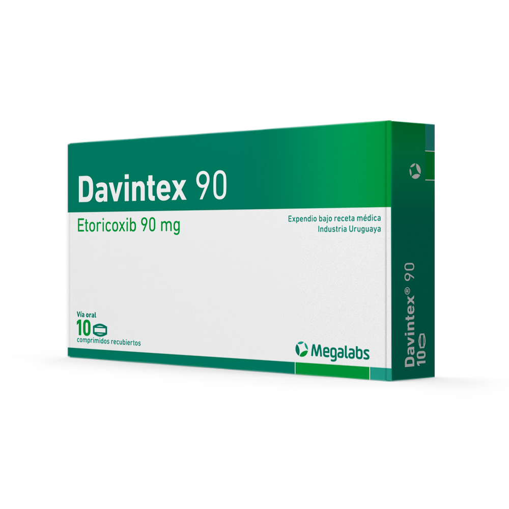 Davintex 90mg comprimidos recubiertos