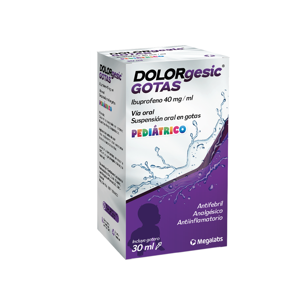 Dolorgesic 40 mg / ml suspensión oral en gotas