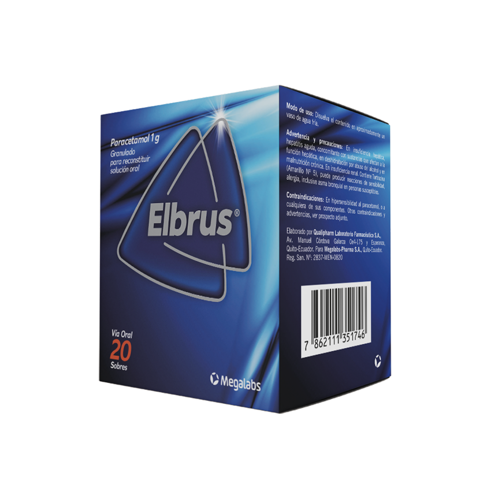 Elbrus 1000 granulado para reconstituir solución oral