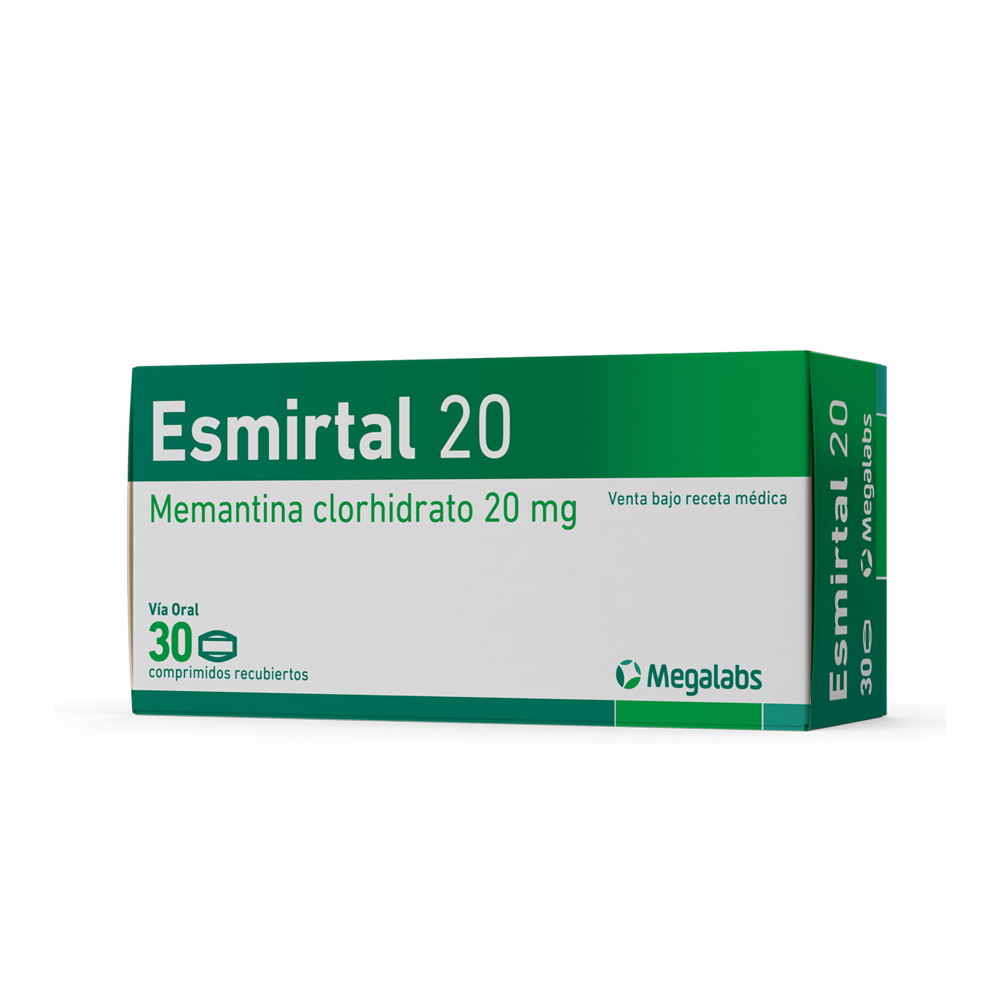 Esmirtal 20 comprimidos recubiertos
