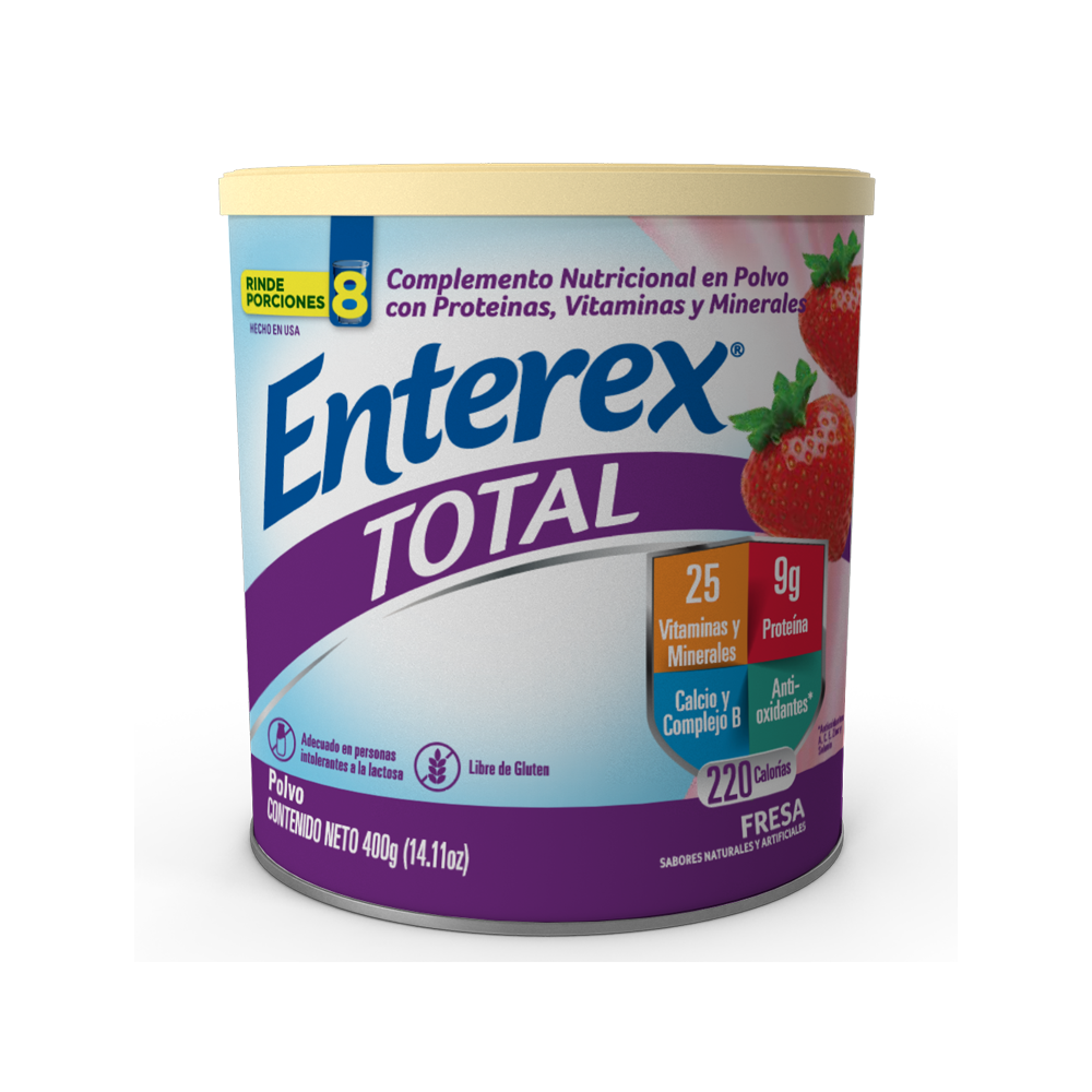Enterex Total Sabor Fresa polvo