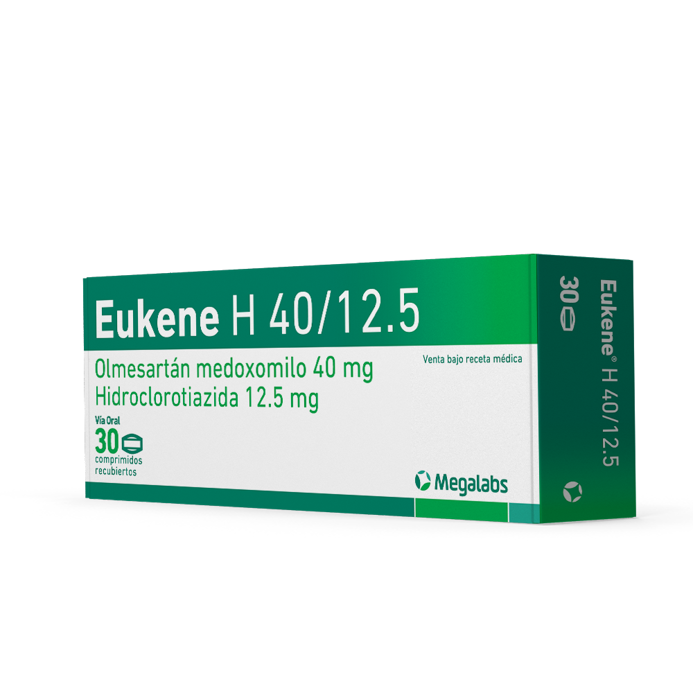 Eukene H 40 / 12,5 mg Comprimidos Recubiertos