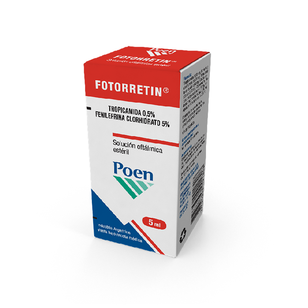 Fotorretin solución oftálmica estéril
