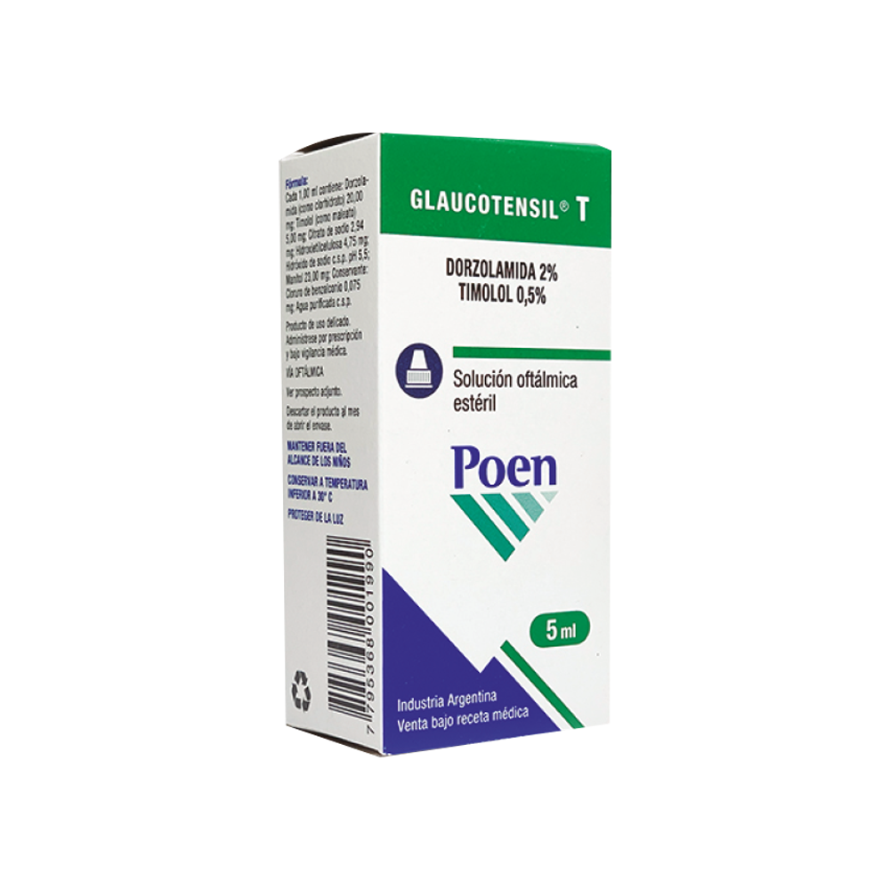 Glaucotensil T solución oftálmica estéril