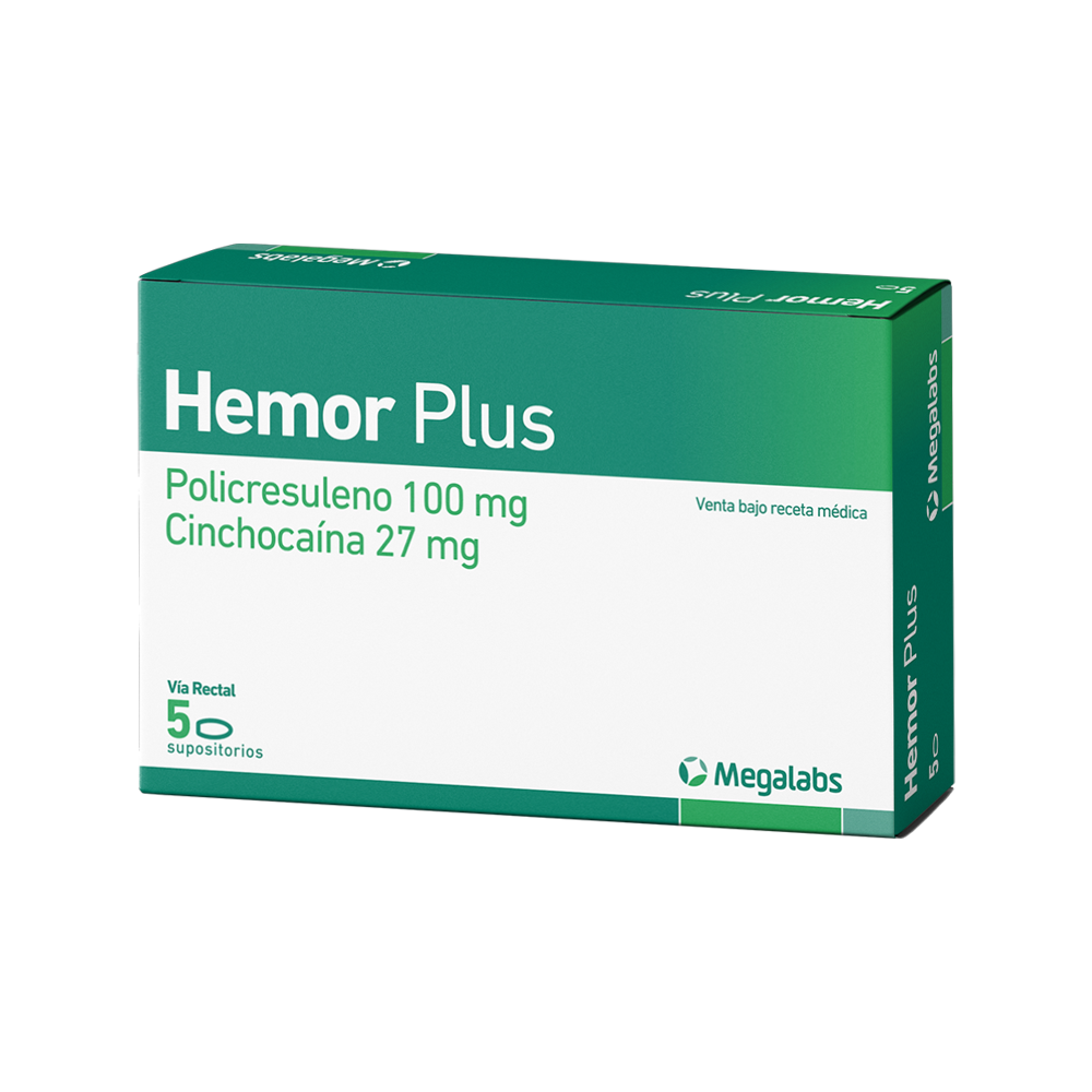 Hemor supositorios DESCONTINUADO ahora está como Hemor Plus