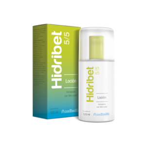 Hidribet 5/5 loción hidratante con filtro solar