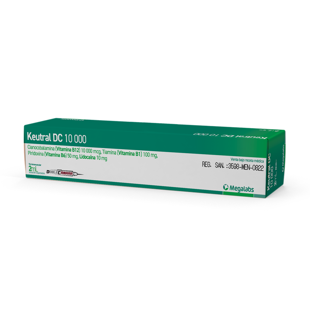Keutral 10 000 DC solución inyectable