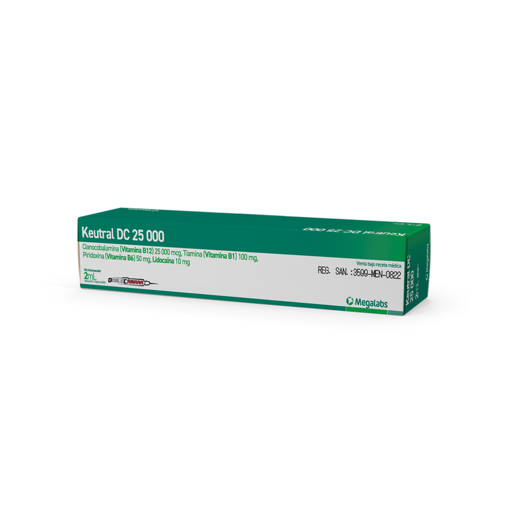 Keutral 25 000 DC solución inyectable
