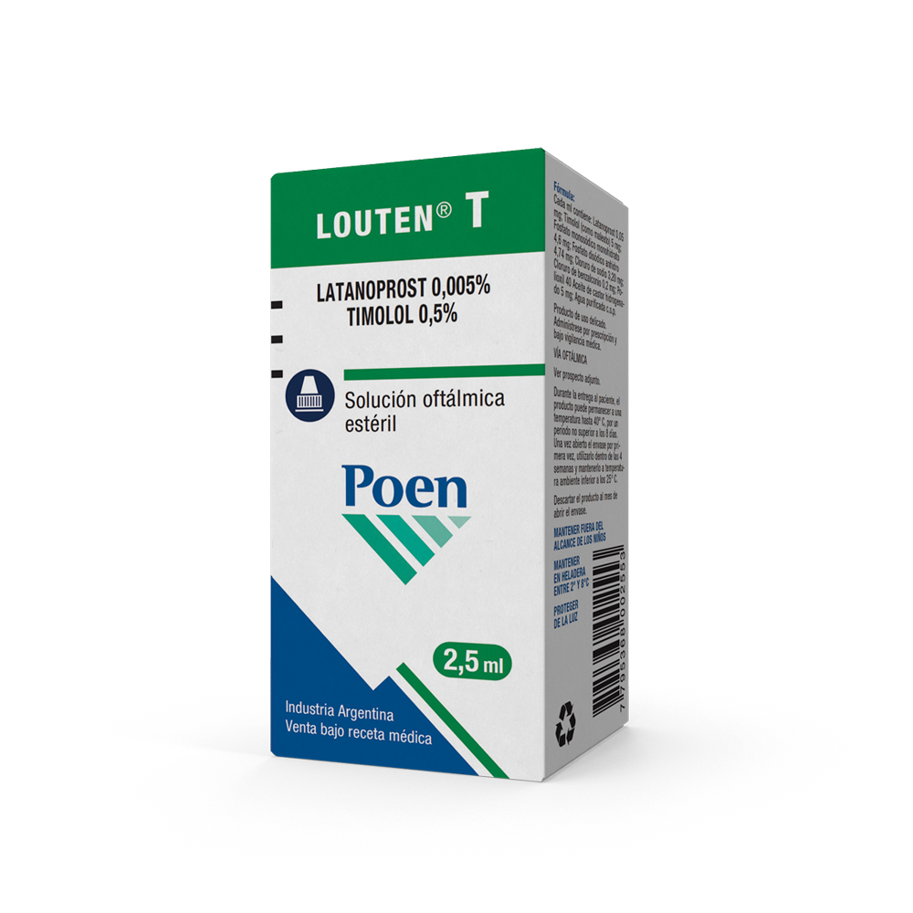 Louten T solución oftálmica estéril