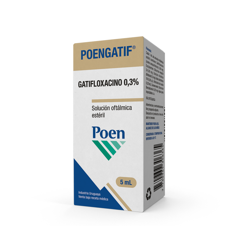 Poengatif solución oftálmica