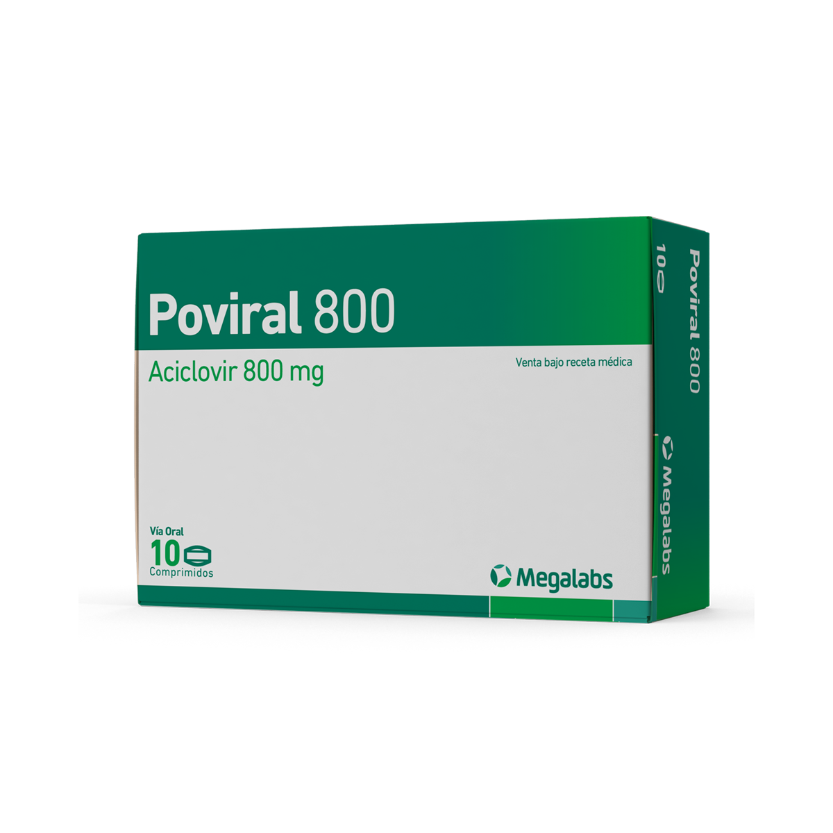 Poviral 800mg comprimidos