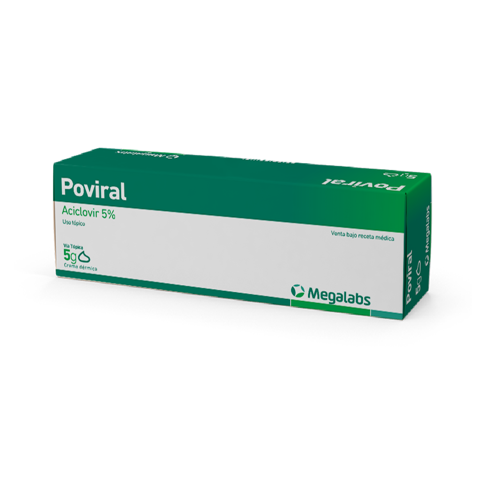 Poviral 5% crema dérmica