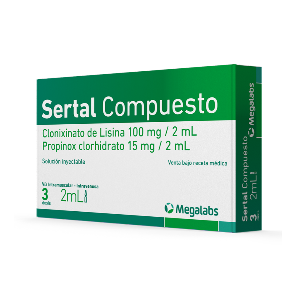 Sertal Compuesto solución inyectable