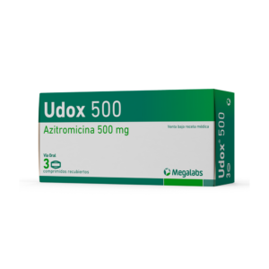 Udox comprimidos recubiertos 500 mg