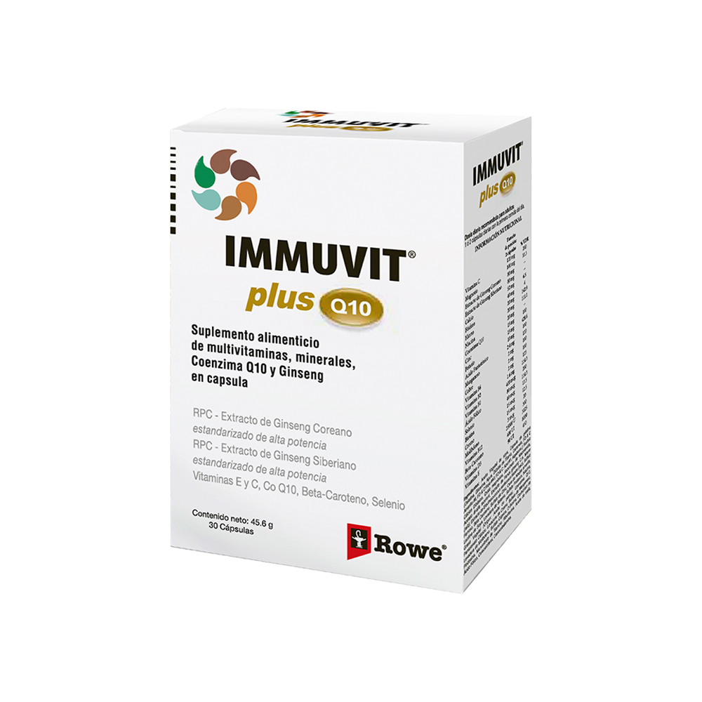 Immuvit Plus Q10 cápsulas blandas