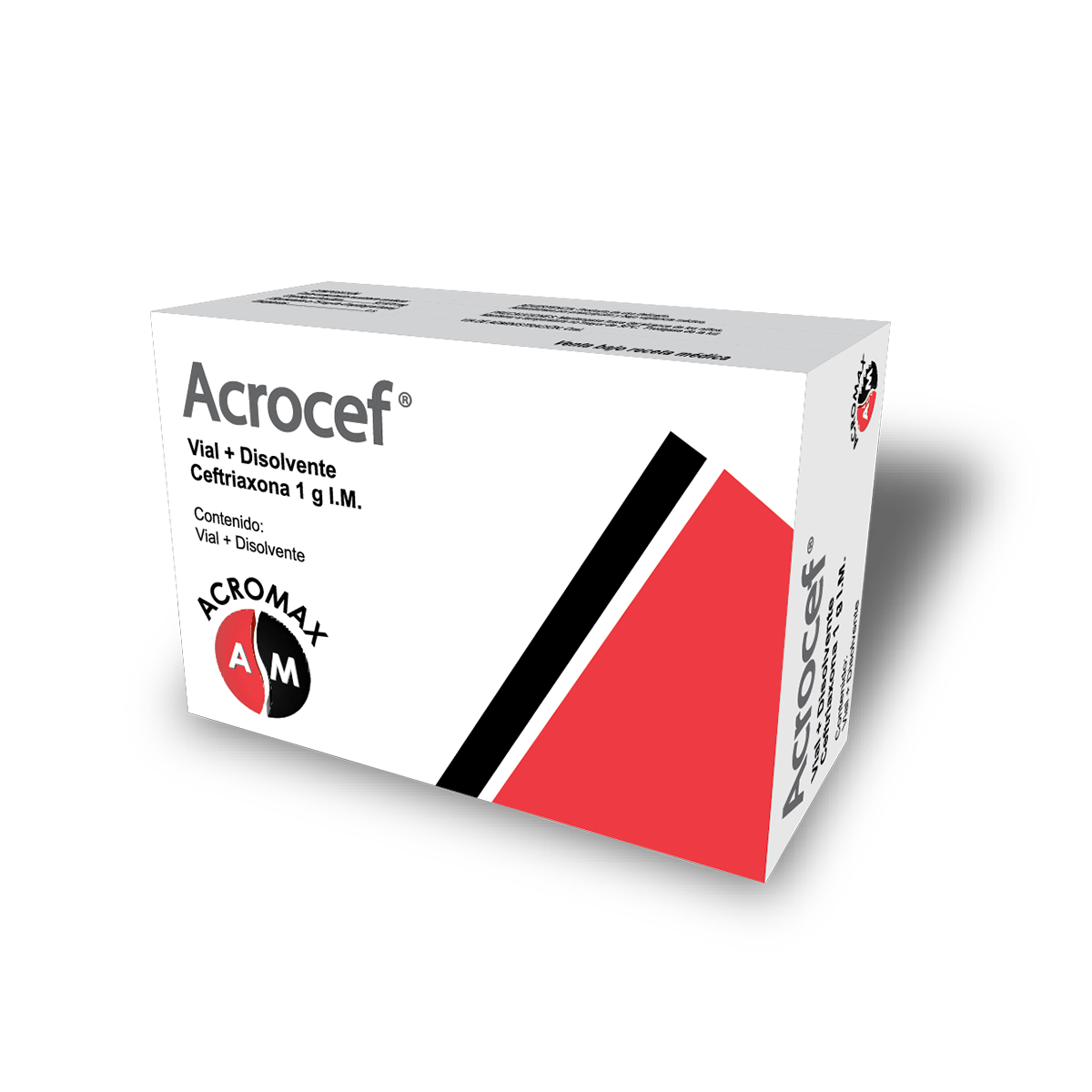 Acrocef 1g IV Vial